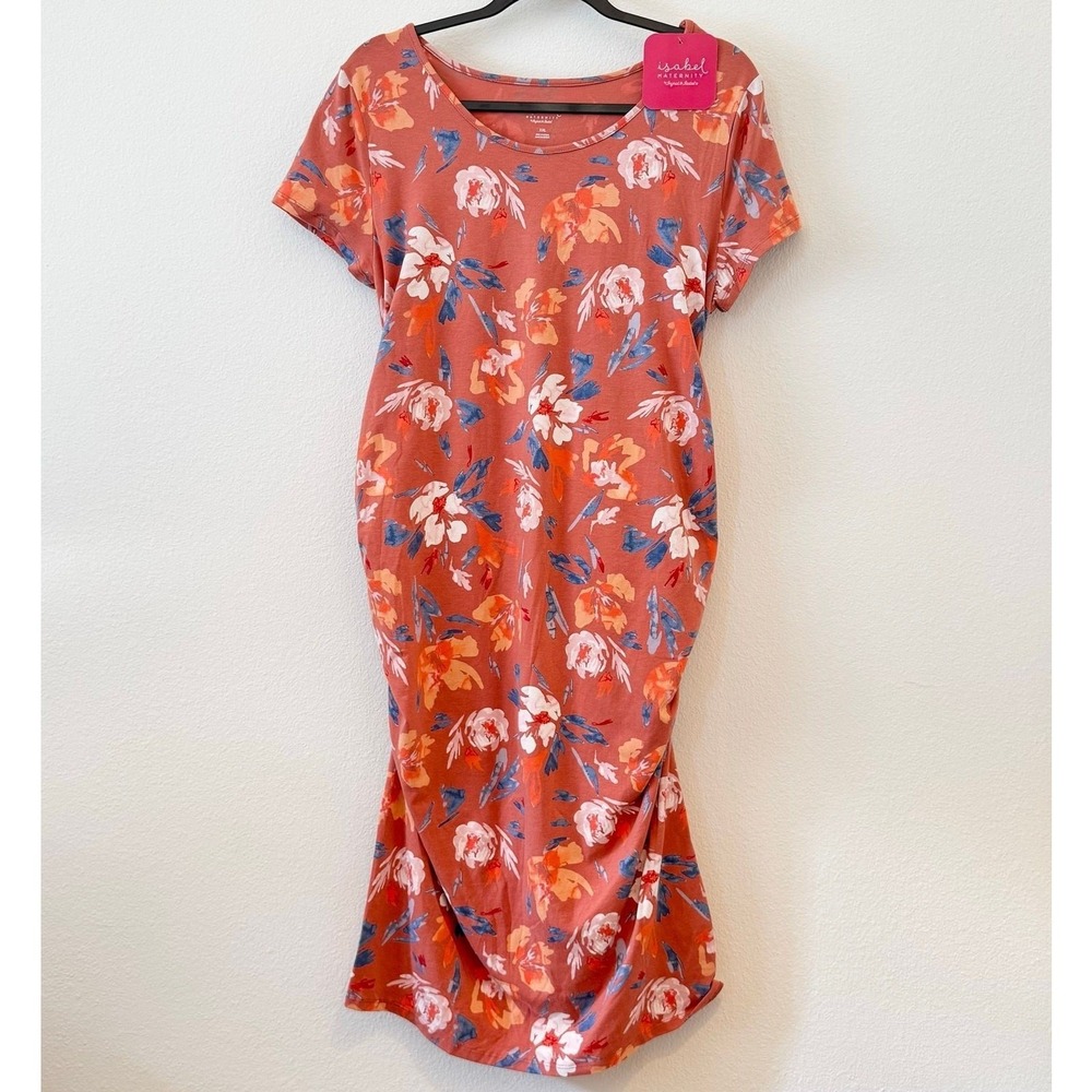 Fall‎ Floral Maternity Dress XXL Ingrid Isabel Maternity NEW NWT Fall Casual